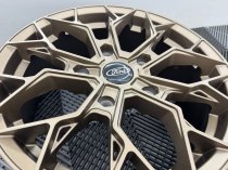 New 18 Inch Venom-R Style Alloy Wheels In Matt Copper / Bronze Load Rated 1050kg Ford Transit Custom 5x160
