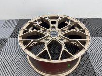 New 18 Inch Venom-R Style Alloy Wheels In Matt Copper / Bronze Load Rated 1050kg Ford Transit Custom 5x160