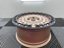New 17 Inch Rogue Rocky Alloy Wheels In Sand With Black Lip 2000kg VW Transporter T5 T6 5x120