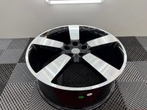 New 22 Inch 5098 Style Land Rover Defender Alloy Wheels in Gloss Black With Polished Face 5x120
