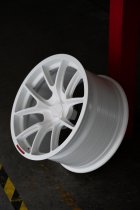 New 20 Inch 2Forge ZF9 Alloy Wheels In Matt White, Rotary-Forged, Various Wider Rear Options