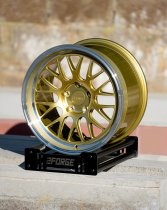 New 17 Inch 2Forge AF1 Alloy Wheels, Fully Forged, Various Wider Rear Options, Custom Colour