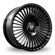 New 20 Inch Cades Liniar Alloy Wheels In Gloss Black With Deeper 9.5″ Rear Option 5x112