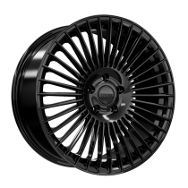 New 19 Inch Cades Liniar Alloy Wheels In Gloss Black With Deeper 9.5" Rear Option BMW 5x120