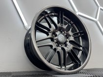 New 18 Inch , Type 65 M5 Style Alloy Wheels In Shadow Chrome With Deep Dish 9.5″ Rears BMW E34 E39 E38 5x120