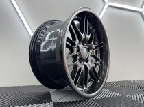 New 18 Inch , Type 65 M5 Style Alloy Wheels In Shadow Chrome With Deep Dish 9.5" Rears BMW E34 E39 E38 5x120
