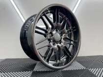 New 18 Inch , Type 65 M5 Style Alloy Wheels In Shadow Chrome With Deep Dish 9.5" Rears BMW E34 E39 E38 5x120