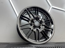 New 18 Inch , Type 65 M5 Style Alloy Wheels In Shadow Chrome With Deep Dish 9.5" Rears BMW E34 E39 E38 5x120