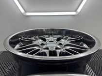 New 18 Inch , Type 65 M5 Style Alloy Wheels In Shadow Chrome With Deep Dish 9.5" Rears BMW E34 E39 E38 5x120