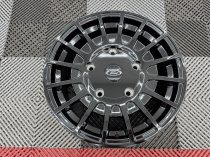 New 16 Inch MSRT Style RZO Alloy Wheels In Gloss Black Load Rated 1050KG Ford Transit Custom 5x160