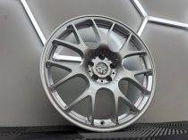 New 19 Inch CH-R BB Motorsport Style Alloy Wheels In Hyper Silver 5x112