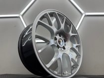 New 19 Inch CH-R BB Motorsport Style Alloy Wheels In Hyper Silver 5x112