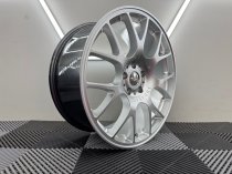 New 19 Inch CH-R BB Motorsport Style Alloy Wheels In Hyper Silver 5x112