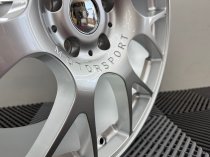 New 19 Inch CH-R BB Motorsport Style Alloy Wheels In Hyper Silver 5x112