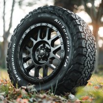 New 17 Inch Tomahawk Kato Alloy Wheels In Satin Black 1250kg Ford Transit Custom Gen 2, VW Transporter T7 6x120