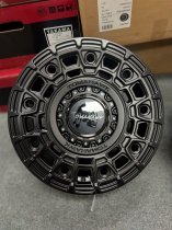 New 17 Inch Tomahawk Yakama Alloy Wheels In Satin Black 955kg Ford Transit Custom Gen 2, VW Transporter T7 6x120