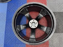 Used 21 Inch Genuine Audi A7 S7 A8 S8 4G Rotor Spoke Arm Alloy Wheels, Fully Refurbished, Gunmetal With Polished Edge 5x112