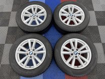 Used 18 Inch Genuine BMW Style 446 Alloy Wheels From F15 F16 X5 X6, Excellent Condition + Runflat Winter Tyres + TPMS 5x120