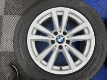Used 18 Inch Genuine BMW Style 446 Alloy Wheels From F15 F16 X5 X6, Excellent Condition + Runflat Winter Tyres + TPMS 5x120