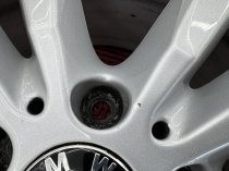 Used 18 Inch Genuine BMW Style 446 Alloy Wheels From F15 F16 X5 X6, Excellent Condition + Runflat Winter Tyres + TPMS 5x120