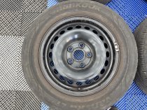 Used 16 Inch Genuine VW Transporter T5 T6 Steel Wheels, Clean Inc Tyres 5x120