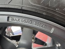 Used (Near New) 20 Inch Veemann V-FS8 Alloy Wheels In Graphite Smoked Machined With Deeper Concave 10" Rears And Near New Nankang Tyres Suit VW Transporter T5 T6 5x120