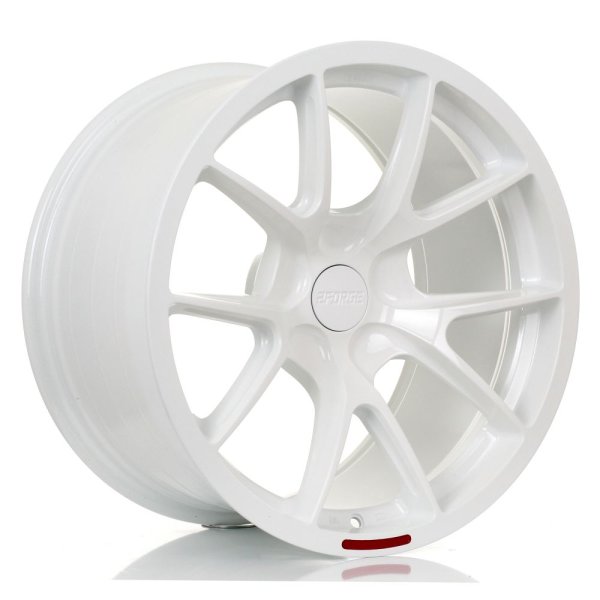 New 19 Inch 2Forge ZF9 Alloy Wheels In Matt White, Rotary-Forged, Various Wider Rear Options