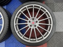 Used (Like New) 20 Inch Ispiri FFP2 Alloy Wheels In Carbon Grey Brushed With Deeper Concave 10.5" Rear, inc Nankang Tyres + TPMS , BMW G30 G31 5x112