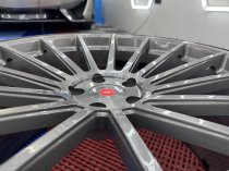 Used (Like New) 20 Inch Ispiri FFP2 Alloy Wheels In Carbon Grey Brushed With Deeper Concave 10.5" Rear, inc Nankang Tyres + TPMS , BMW G30 G31 5x112