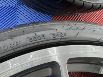 Used (Like New) 20 Inch Ispiri FFP2 Alloy Wheels In Carbon Grey Brushed With Deeper Concave 10.5" Rear, inc Nankang Tyres + TPMS , BMW G30 G31 5x112