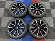 Used 19 Inch Genuine BMW Style 859 M G26 I4 Alloy Wheels, Delivery Miles,Wide Rear Inc Delivery Miles Hankook Tyres 5x112