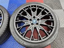 Used 20 Inch Genuine BMW Style 898 M G26 I4 Alloy Wheels, Delivery Miles,Wide Rear Inc Delivery Miles Goodyear Tyres 5x112