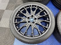 Used 20 Inch Genuine BMW Style 898 M G26 I4 Alloy Wheels, Delivery Miles,Wide Rear Inc Delivery Miles Goodyear Tyres 5x112