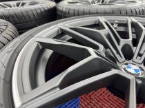 Used 19" / 20 Inch Genuine BMW Style 825 M Competiton G80 G82 M3 M4 Alloy Wheels,Orbit Grey Matt With Bright Turned Face, Delivery Miles,Wide Rear Inc Delivery Miles Michelin Tyres 5x112