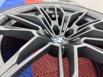 Used 19" / 20 Inch Genuine BMW Style 825 M Competiton G80 G82 M3 M4 Alloy Wheels,Orbit Grey Matt With Bright Turned Face, Delivery Miles,Wide Rear Inc Delivery Miles Michelin Tyres 5x112