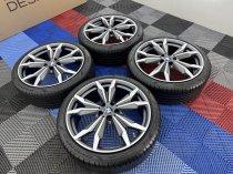 Used 20 Inch Genuine BMW Style 717 M Alloy Wheels, F39 X2 / F48 X1 , Recently Refurbished Including Pirelli Tyres + TPMS Sensors 5x112