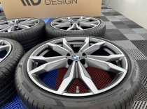 Used 20 Inch Genuine BMW Style 717 M Alloy Wheels, F39 X2 / F48 X1 , Recently Refurbished Including Pirelli Tyres + TPMS Sensors 5x112