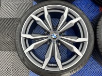 Used 20 Inch Genuine BMW Style 717 M Alloy Wheels, F39 X2 / F48 X1 , Recently Refurbished Including Pirelli Tyres + TPMS Sensors 5x112