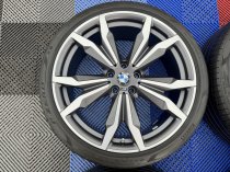 Used 20 Inch Genuine BMW Style 717 M Alloy Wheels, F39 X2 / F48 X1 , Recently Refurbished Including Pirelli Tyres + TPMS Sensors 5x112