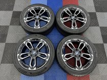 Used 20 Inch Genuine BMW Style 871 M Alloy Wheels, U11 X1 / U10 X2 IX1 IX2 , Delivery Mileage Including Full Tread Bridgestone Tyres 5x112