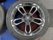 Used 19 Inch Genuine BMW Style 871 M Alloy Wheels, U11 X1 / U10 X2 IX1 IX2 ,As New Delivery Mileage Including Full Tread Bridgestone Tyres 5x112