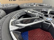 Used 19 Inch Genuine BMW Style 871 M Alloy Wheels, U11 X1 / U10 X2 IX1 IX2 ,As New Delivery Mileage Including Full Tread Bridgestone Tyres 5x112