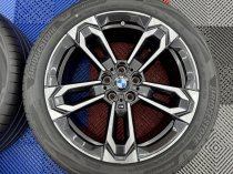 Used 19 Inch Genuine BMW Style 871 M Alloy Wheels, U11 X1 / U10 X2 IX1 IX2 ,As New Delivery Mileage Including Full Tread Bridgestone Tyres 5x112