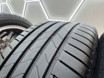 Used 18 Inch Genuine BMW Style 224 Z4M Alloy Wheels, Wider Rears,Good Condition Finished in Gunmetal, Inc VG Bridgestone Tyres 5x120