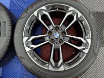 Used 19 Inch Genuine BMW Style 871 M Alloy Wheels, U11 X1 / U10 X2 IX1 IX2 , Delivery Mileage, Full Tread Pirelli Tyres 5x112
