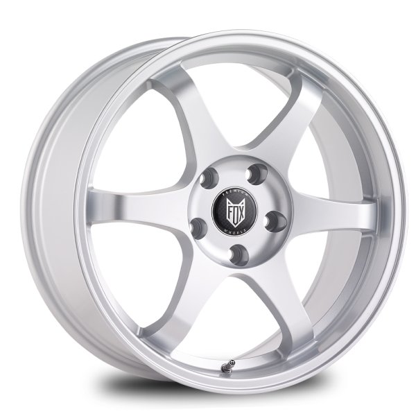 New 18 Inch Fox PF5 Flow Forged Alloy Wheels In Ice Silver, Wider 9" Rear Option BMW 5x120