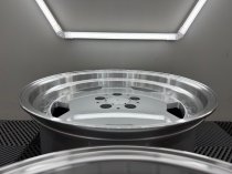 New 18 Inch AM Aero Monoblock Split Alloy Wheels In Silver With Polished Dish, Deeper 9" Rear Mercedes 5x112