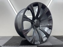 New 19 Inch 166 E60 5M Style Alloy Wheels In Gunmetal With Very Deep Concave 10" Rears BMW 5x120