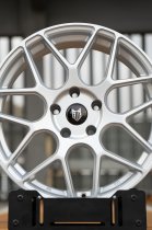New 18 Inch Fox PF3 Alloy Wheels In Satin Silver BMW 5x120