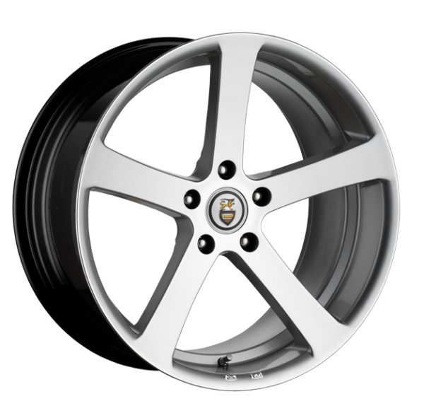 NEW 19 INCH CADES APOLLO ALLOY WHEELS IN HYPER SILVER, 8.5" ALL ROUND 5x120